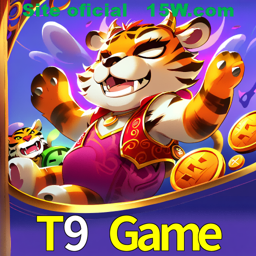 Imagem promocional da T9 Game mostrando a plataforma e suas vantagens